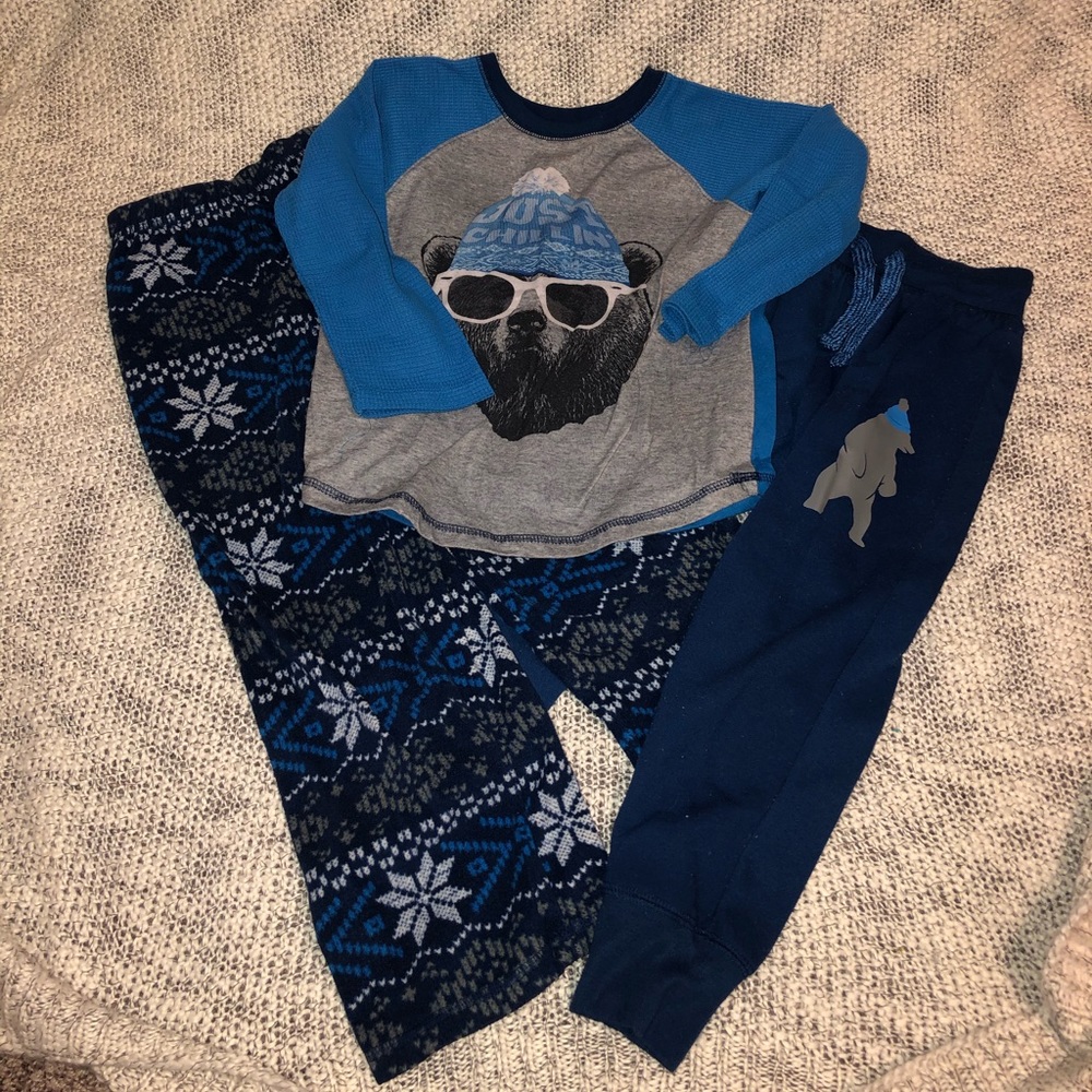 3 Piece Pajama Set